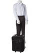 Prada Tessuto Saffiano-Trimmed Rolling Suitcase