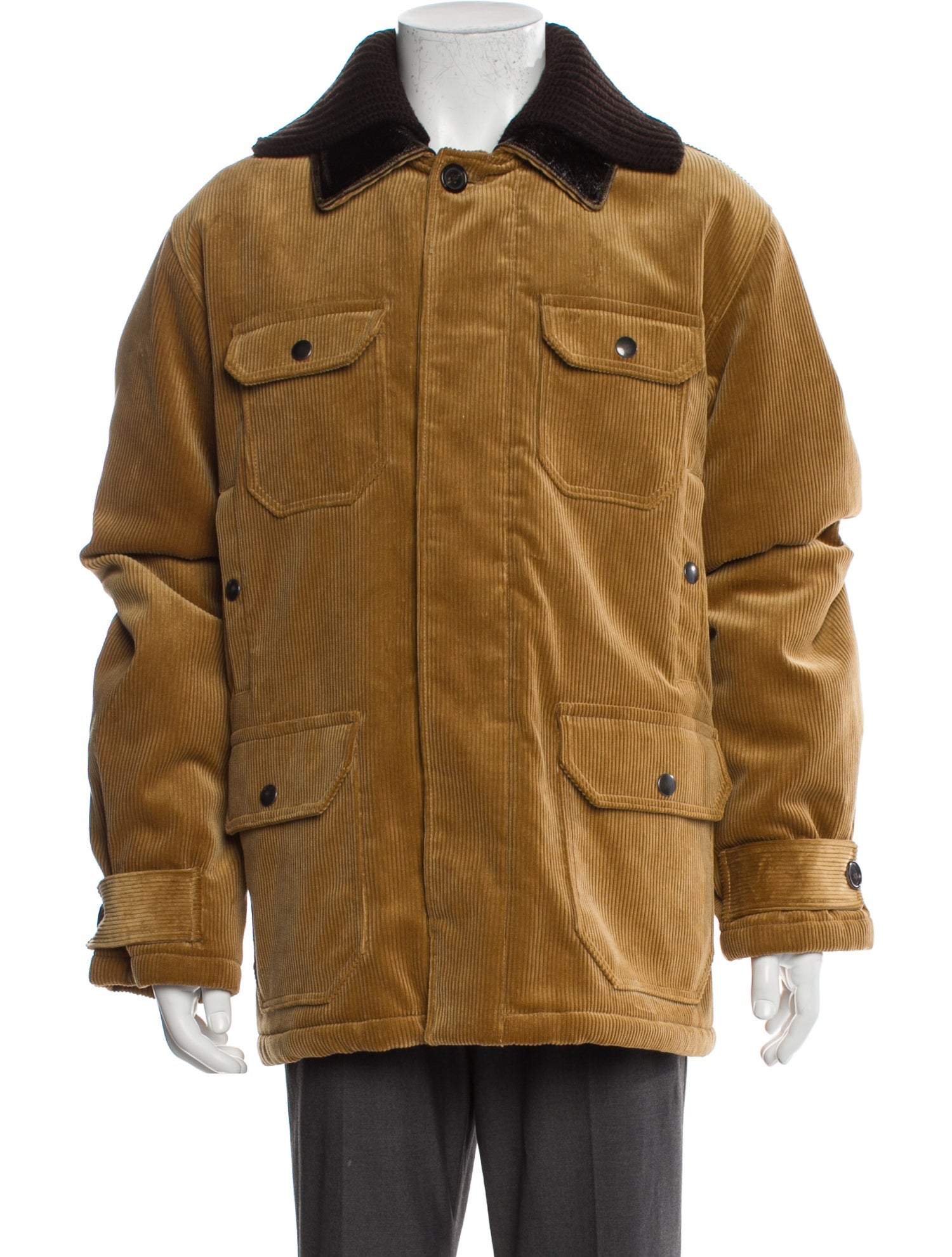 Prada 2024 Corduroy Jacket Utility Jacket w/ Tags