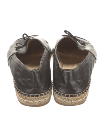 Prada Leather Espadrilles