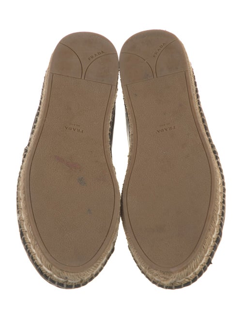 Prada Leather Espadrilles