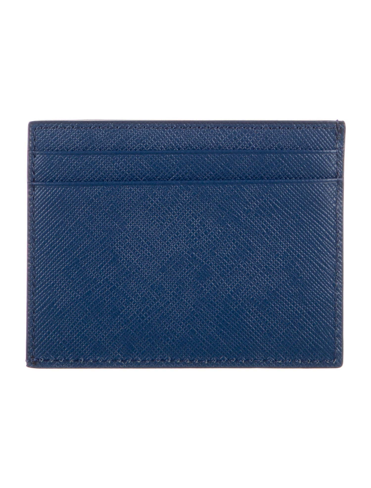 Prada Saffiano Cuir Leather Card Holder