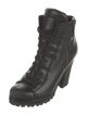 Prada Leather Combat Boots