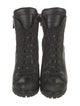 Prada Leather Combat Boots