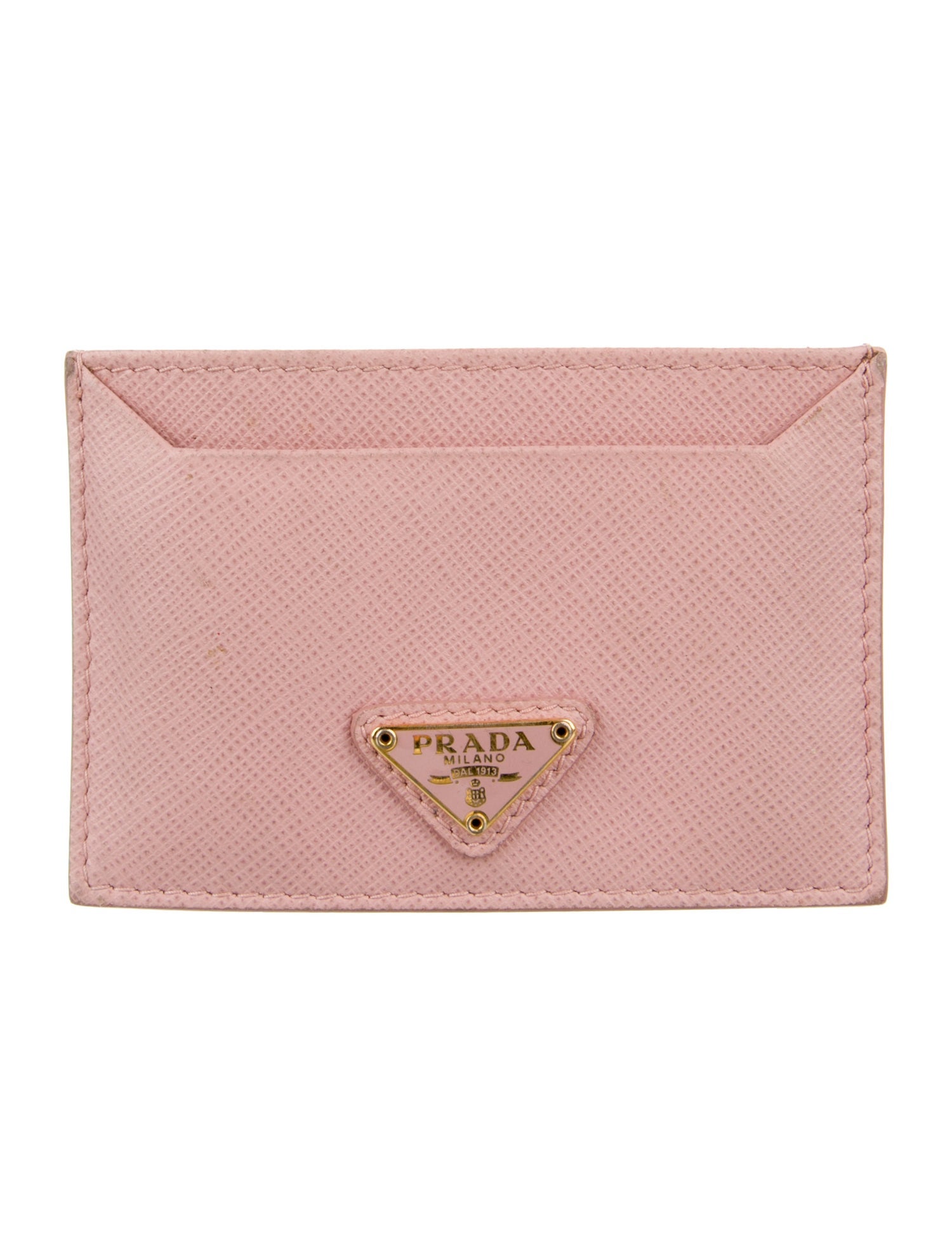 Prada Saffiano Cuir Leather Card Holder