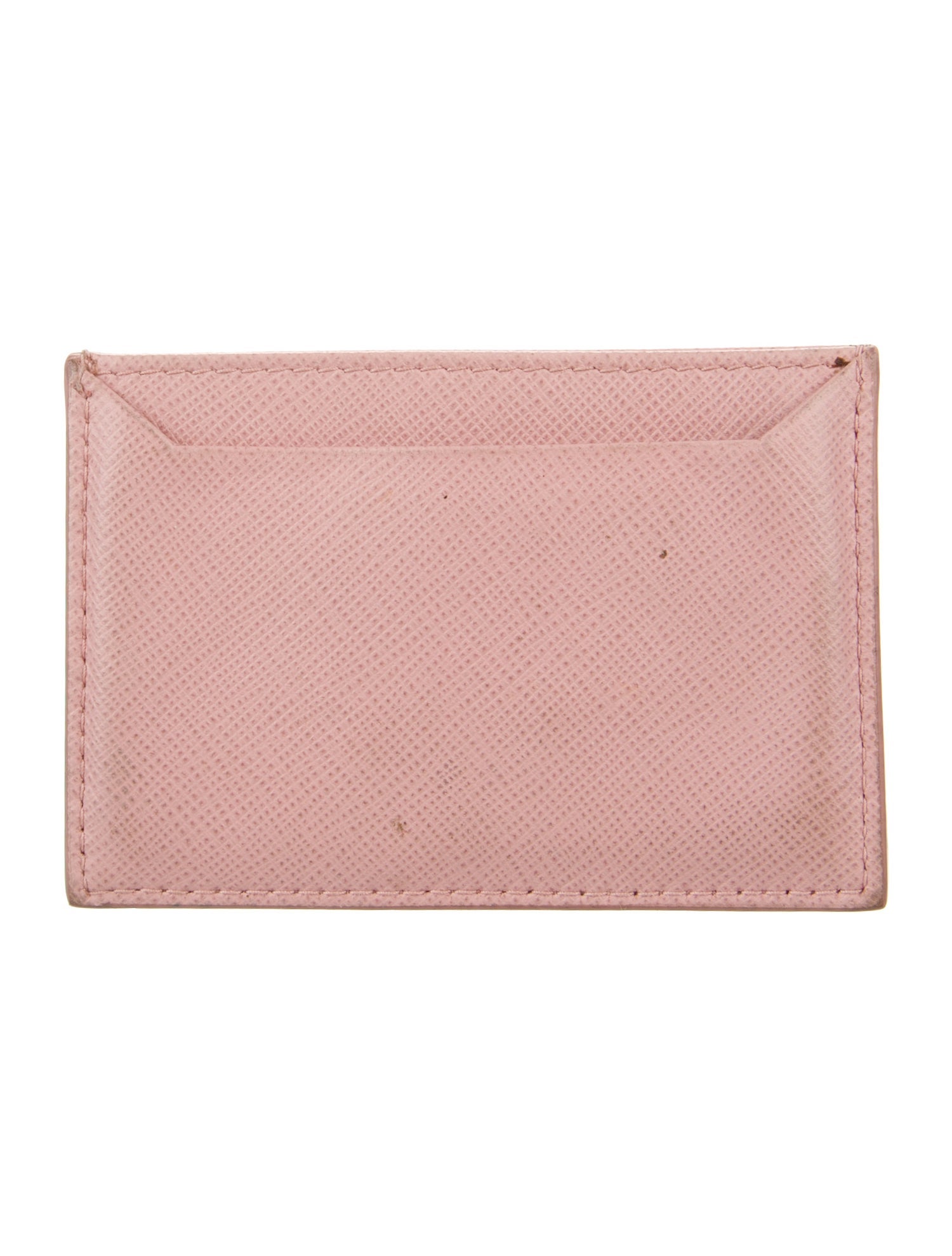 Prada Saffiano Cuir Leather Card Holder