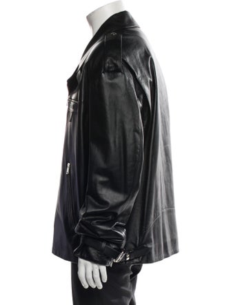 Prada 2018 Leather Moto Jacket