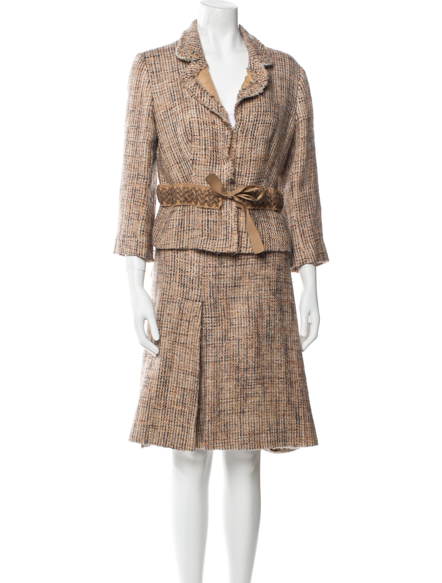 Prada Vintage 2000 Skirt Suit