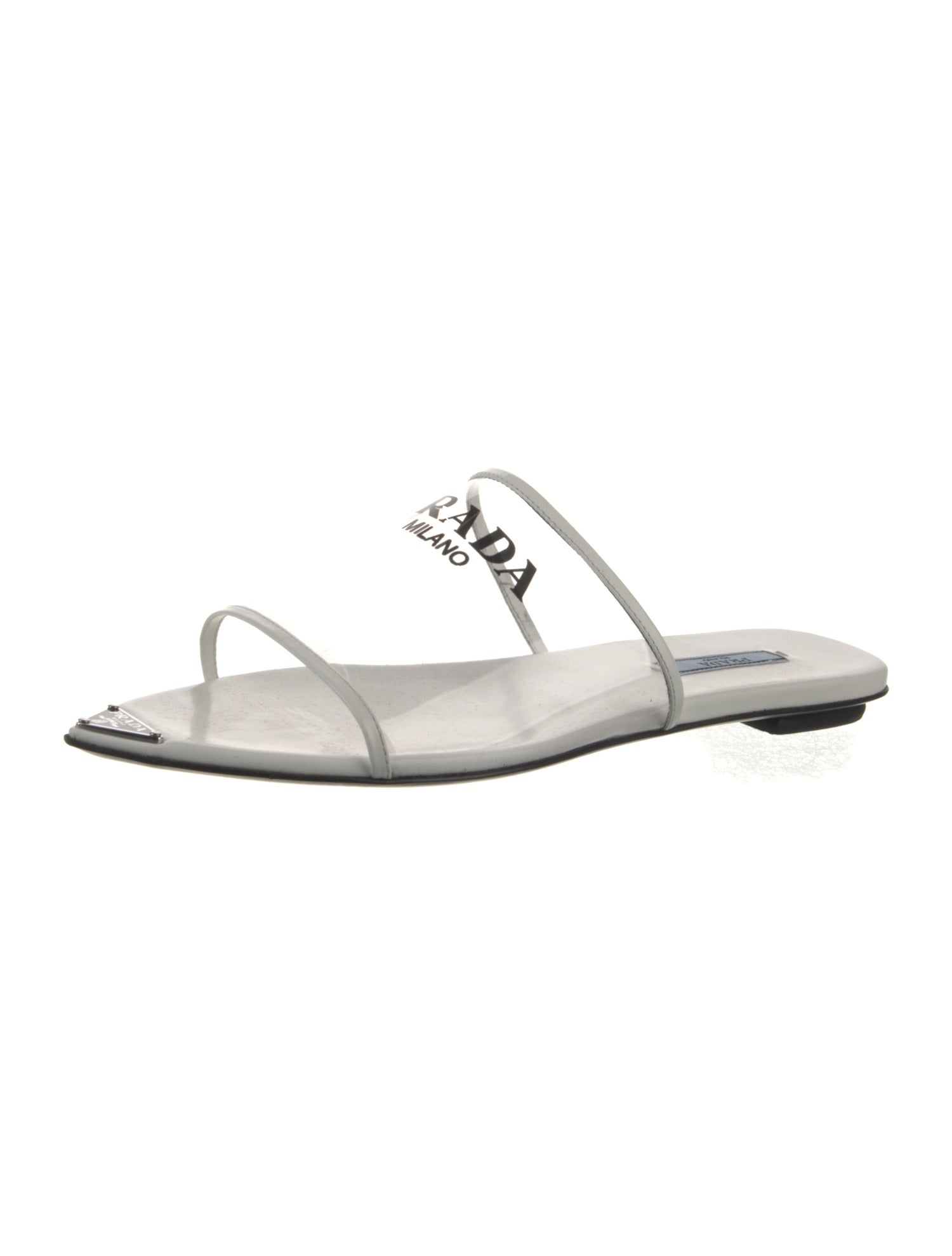 Prada Leather Slides