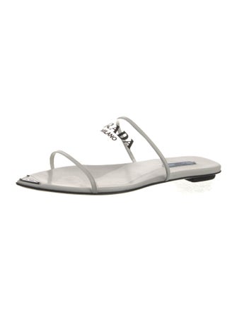 Prada Leather Slides