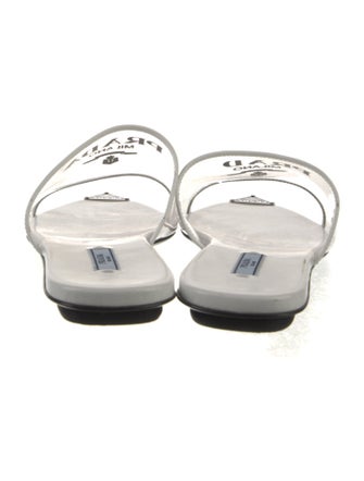 Prada Leather Slides