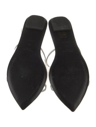 Prada Leather Slides