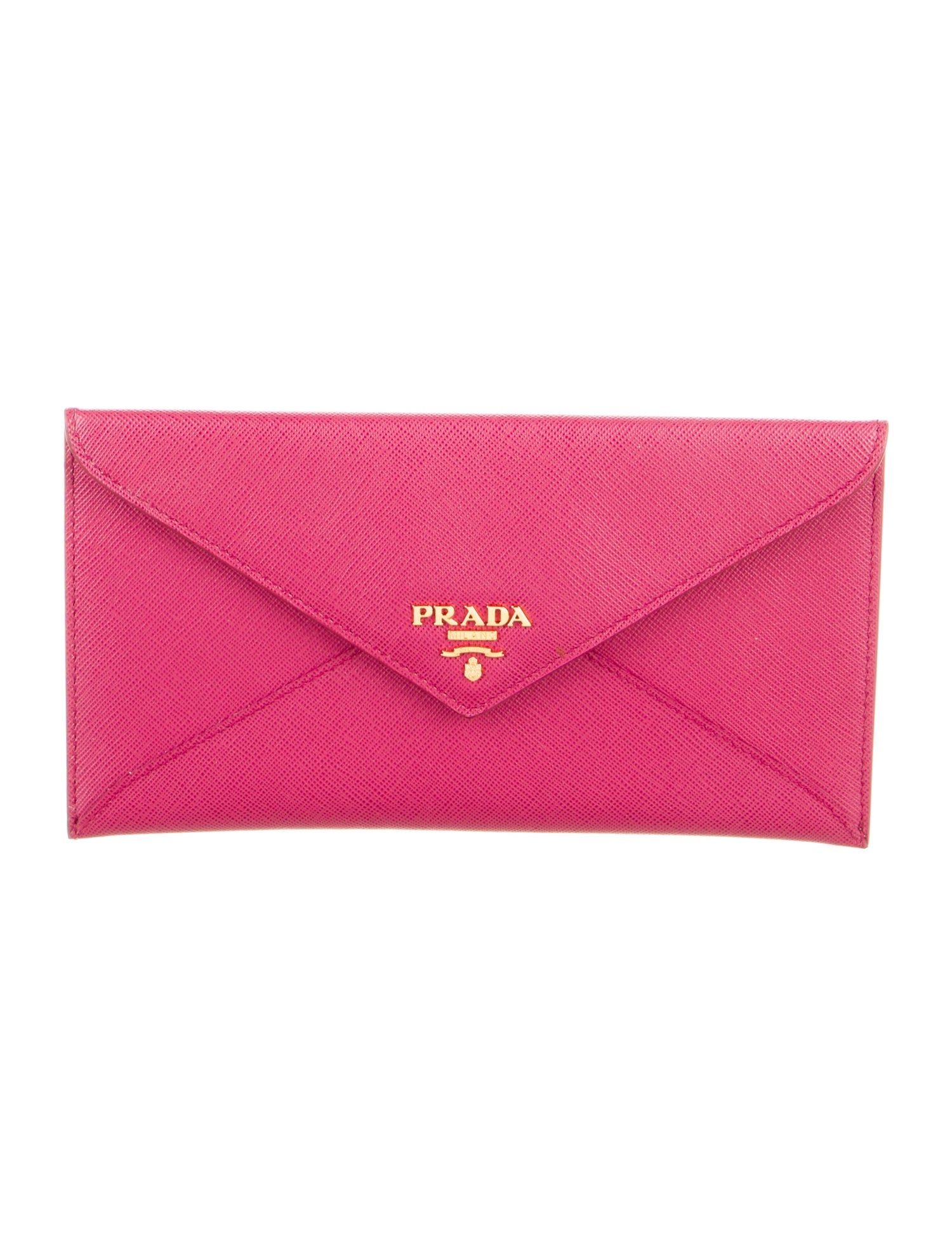 Prada Saffiano Metal Leather Wallet