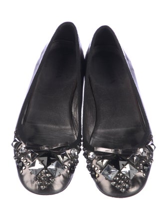 Prada Patent Leather Ballet Flats