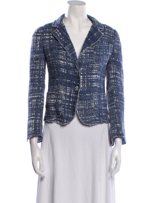 Prada 2011 Tweed Pattern Blazer