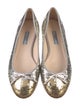 Prada Sequin Embellishments Ballet Flats