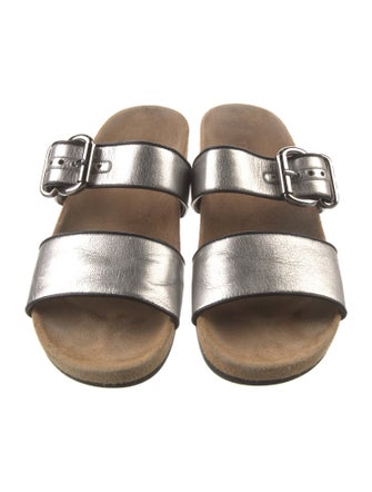 Prada Leather Slides