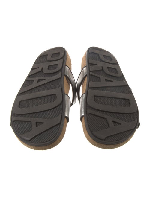 Prada Leather Slides