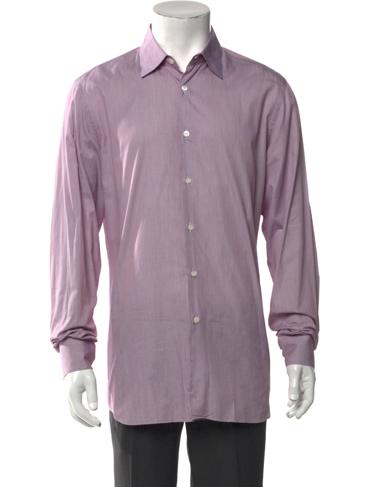 Prada 2011 Striped Dress Shirt
