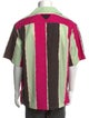 Prada 2022 Colorblock Pattern Shirt