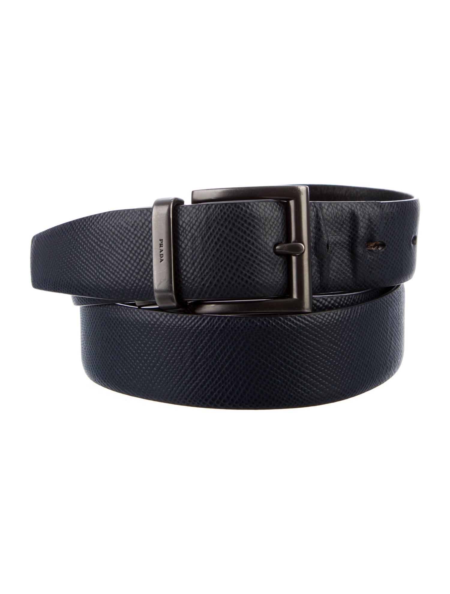 Prada Saffiano Cuir Leather Buckle