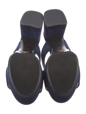 Prada Suede Slides