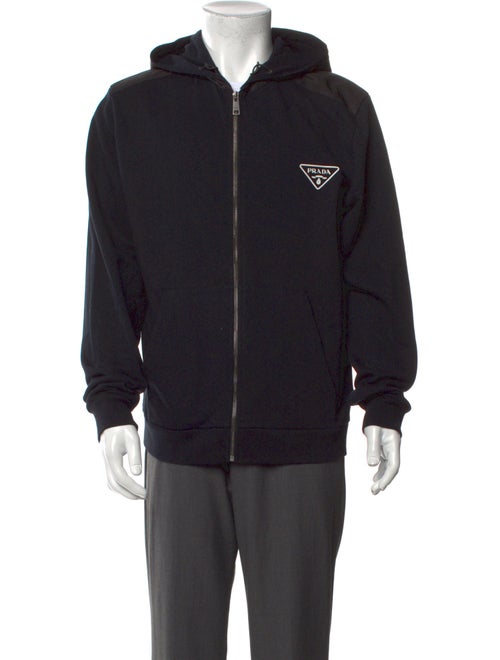 Prada 2022 Graphic Print Hoodie