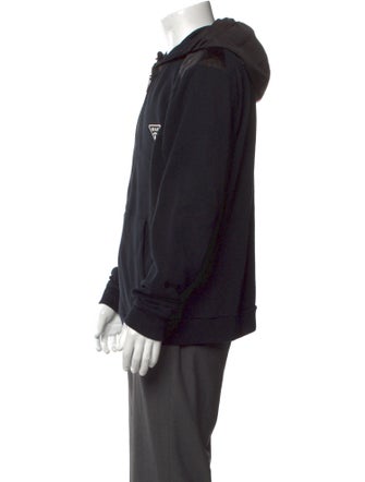 Prada 2022 Graphic Print Hoodie