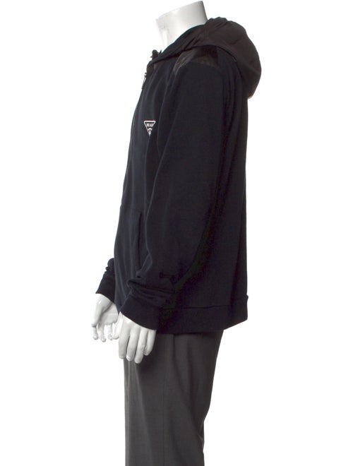 Prada 2022 Graphic Print Hoodie