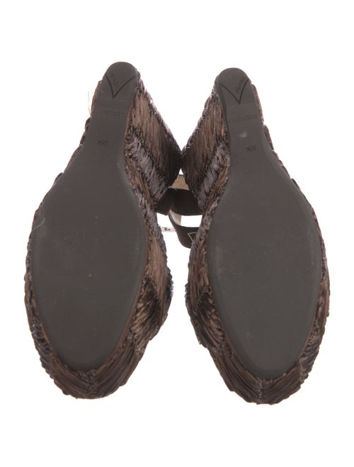 Prada Jute Printed Espadrilles