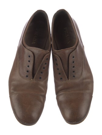 Prada Leather Oxfords