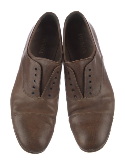 Prada Leather Oxfords