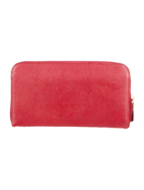 Prada Saffiano Lux Leather Continental Wallet