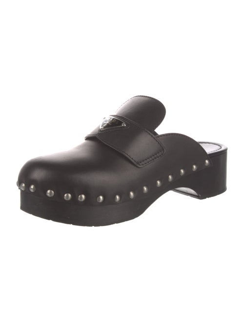 Prada Leather Mules