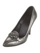 Prada Embossed Leather Pumps
