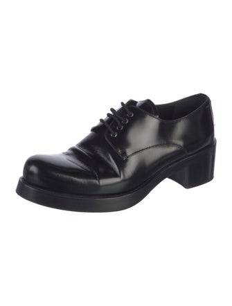 Prada Patent Leather Oxfords