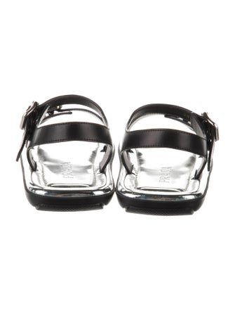 Prada Leather Gladiator Sandals