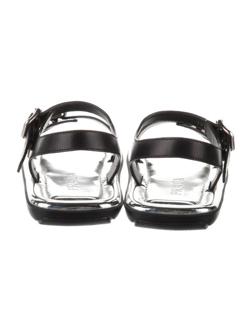 Prada Leather Gladiator Sandals