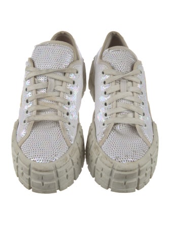 Prada Sequins Sneakers