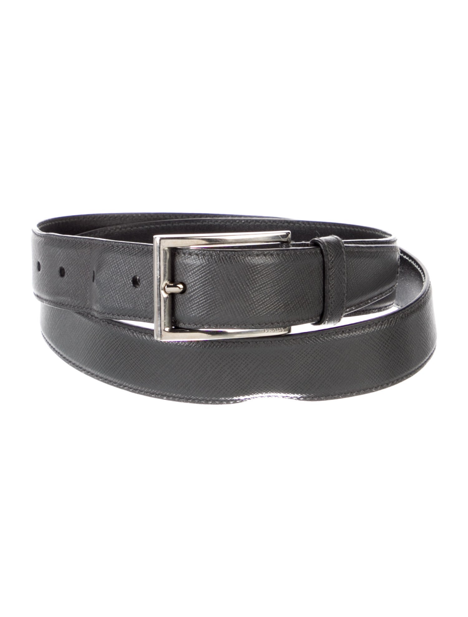 Prada Saffiano Leather Waist Belt