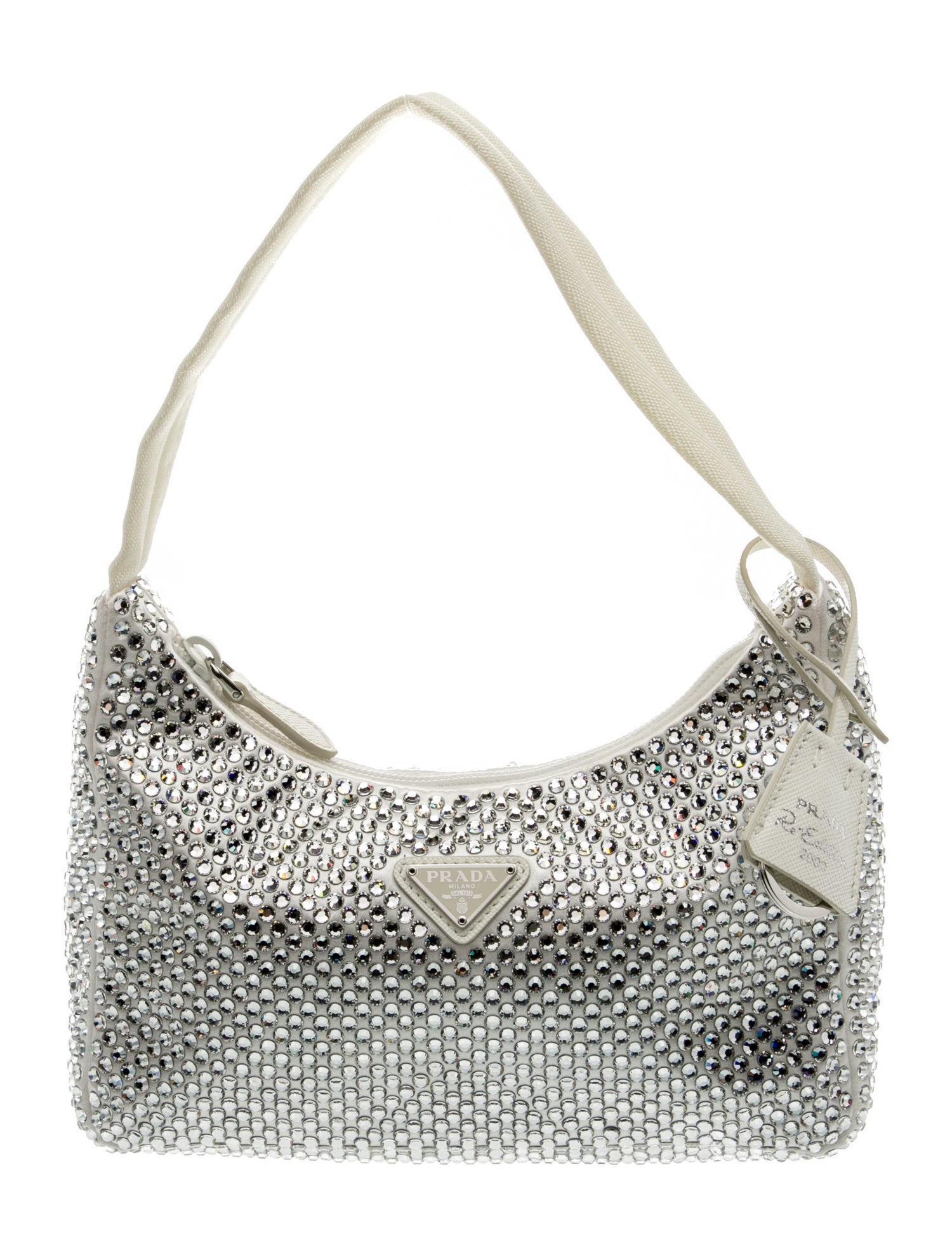 Prada Satin Shoulder Bag