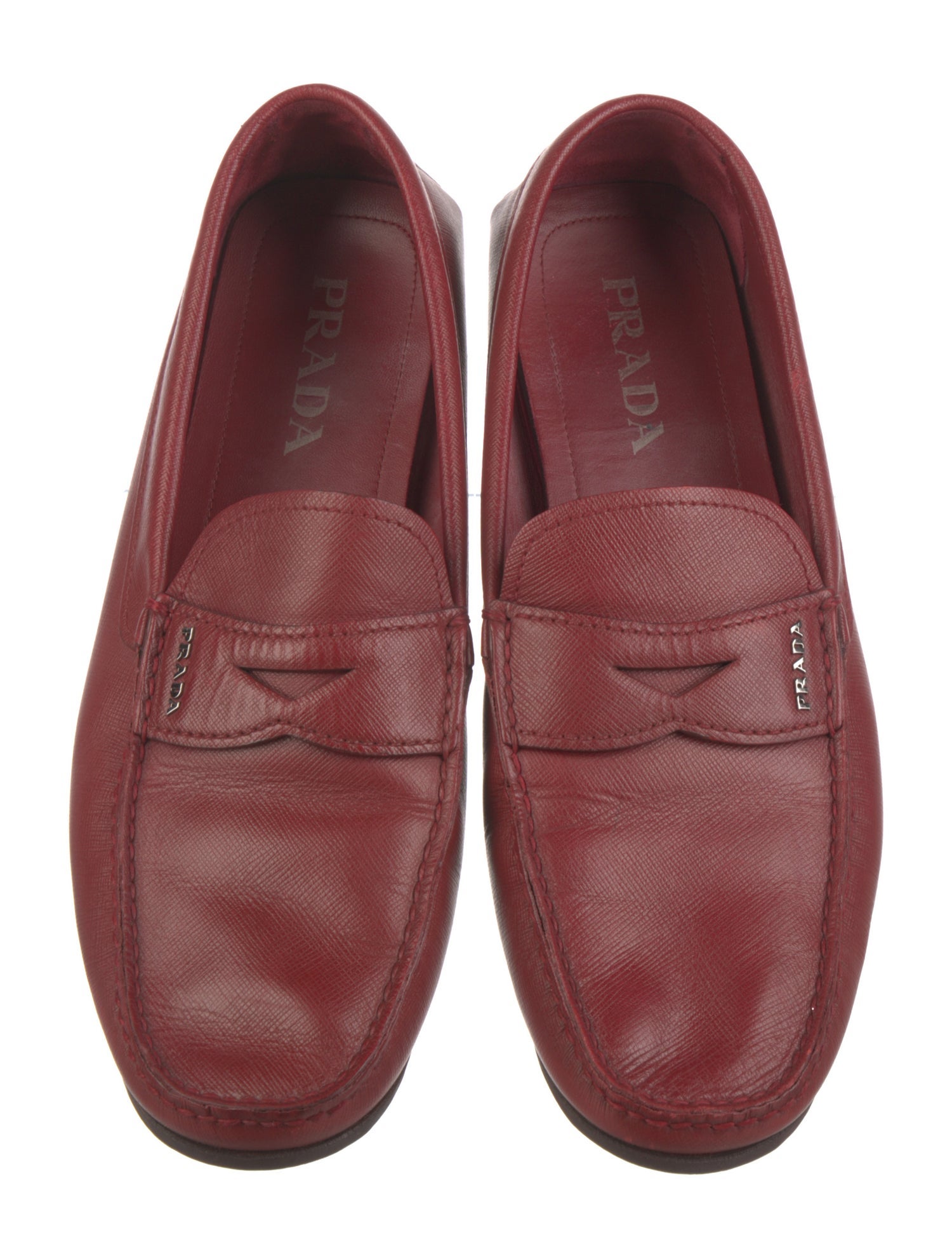 Prada Leather Loafers