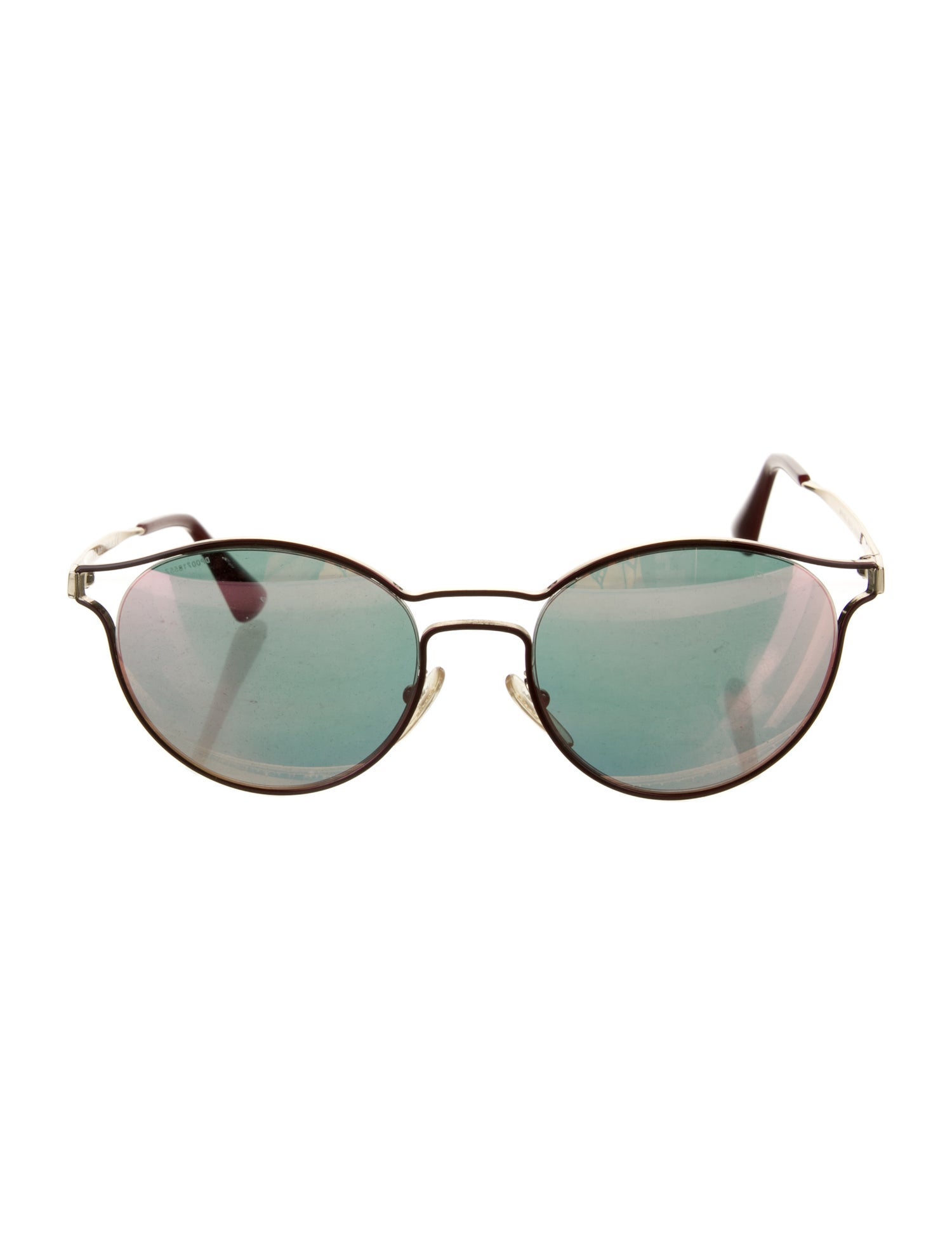 Prada Aviator Mirrored Sunglasses