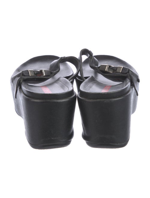 Prada Sport Leather Slides