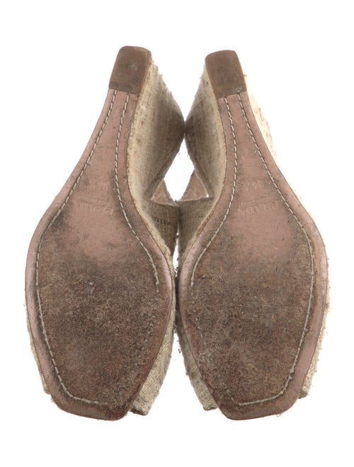 Prada Canvas Slingback Sandals