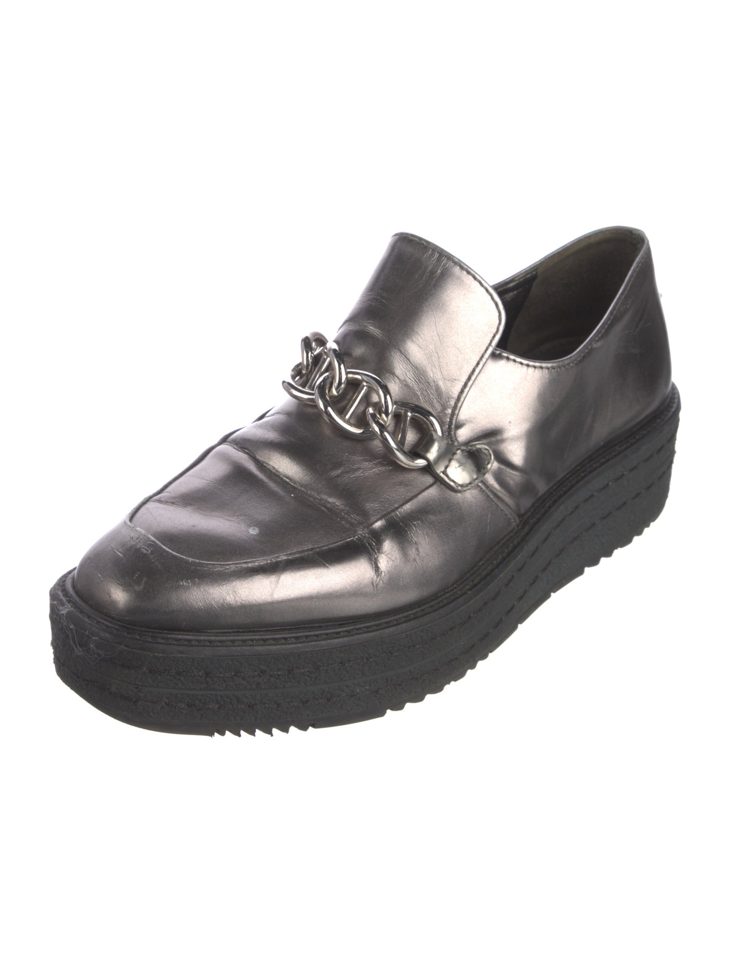 Prada Patent Leather Oxfords