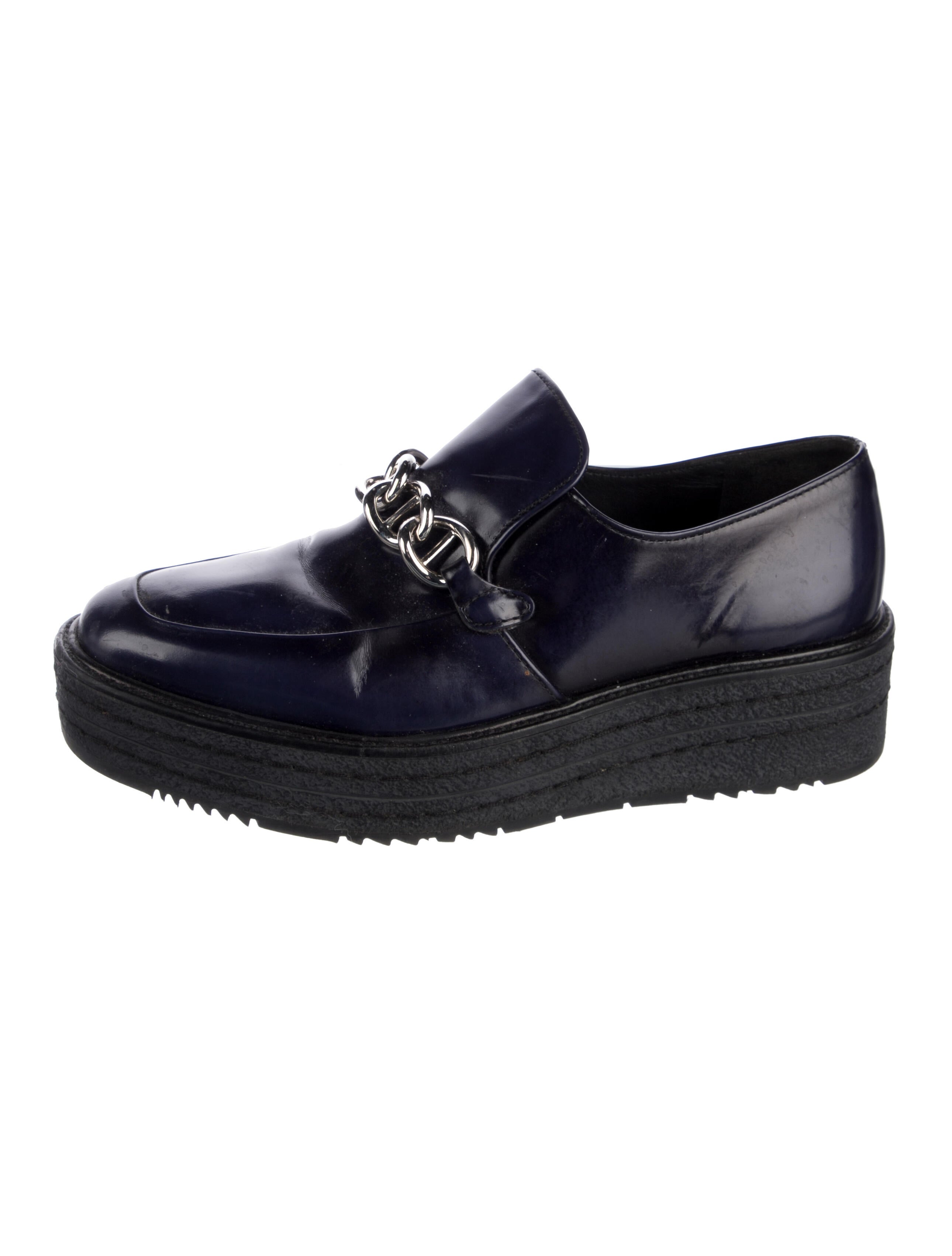 Prada Leather Oxfords