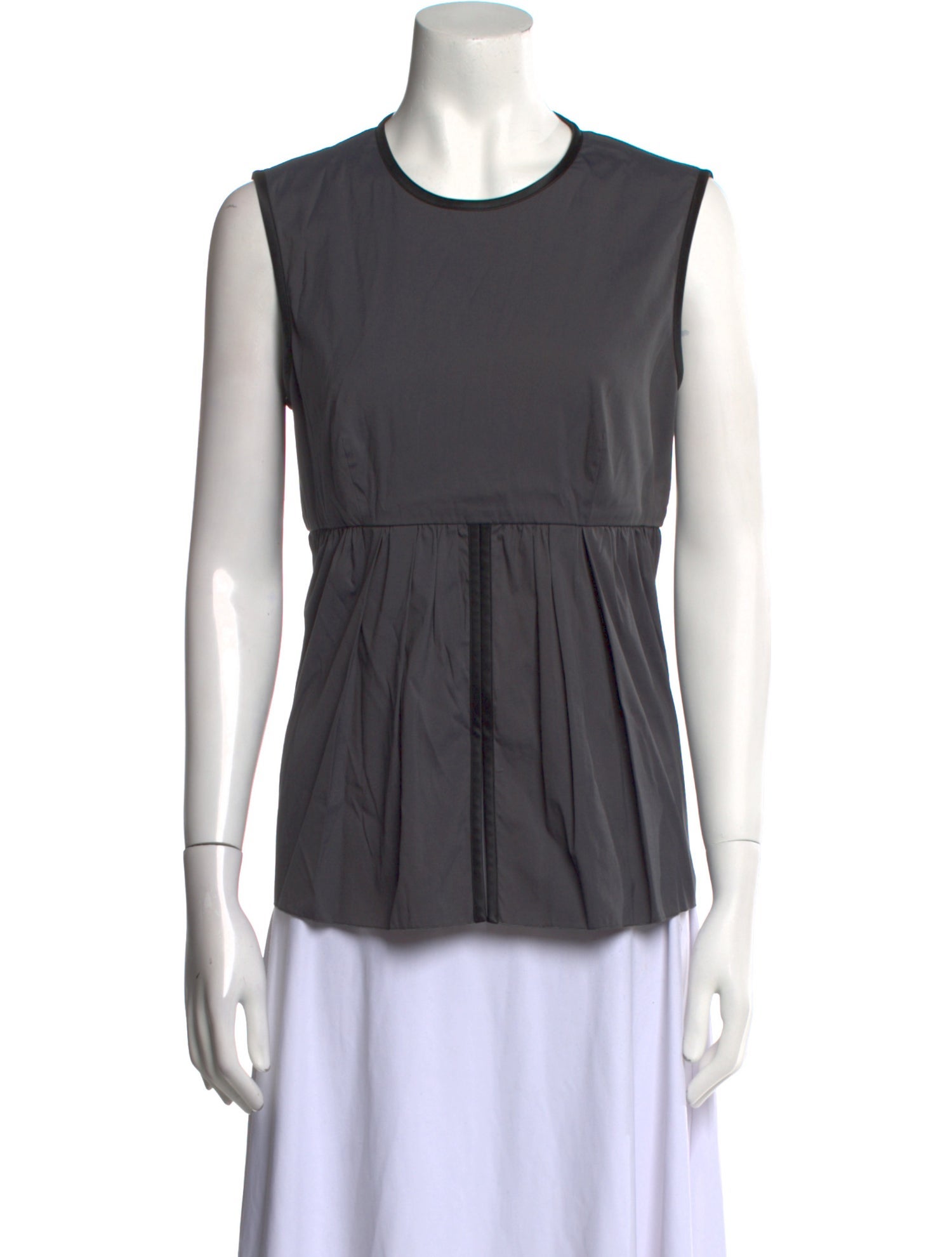 Prada 2009 Crew Neck Top