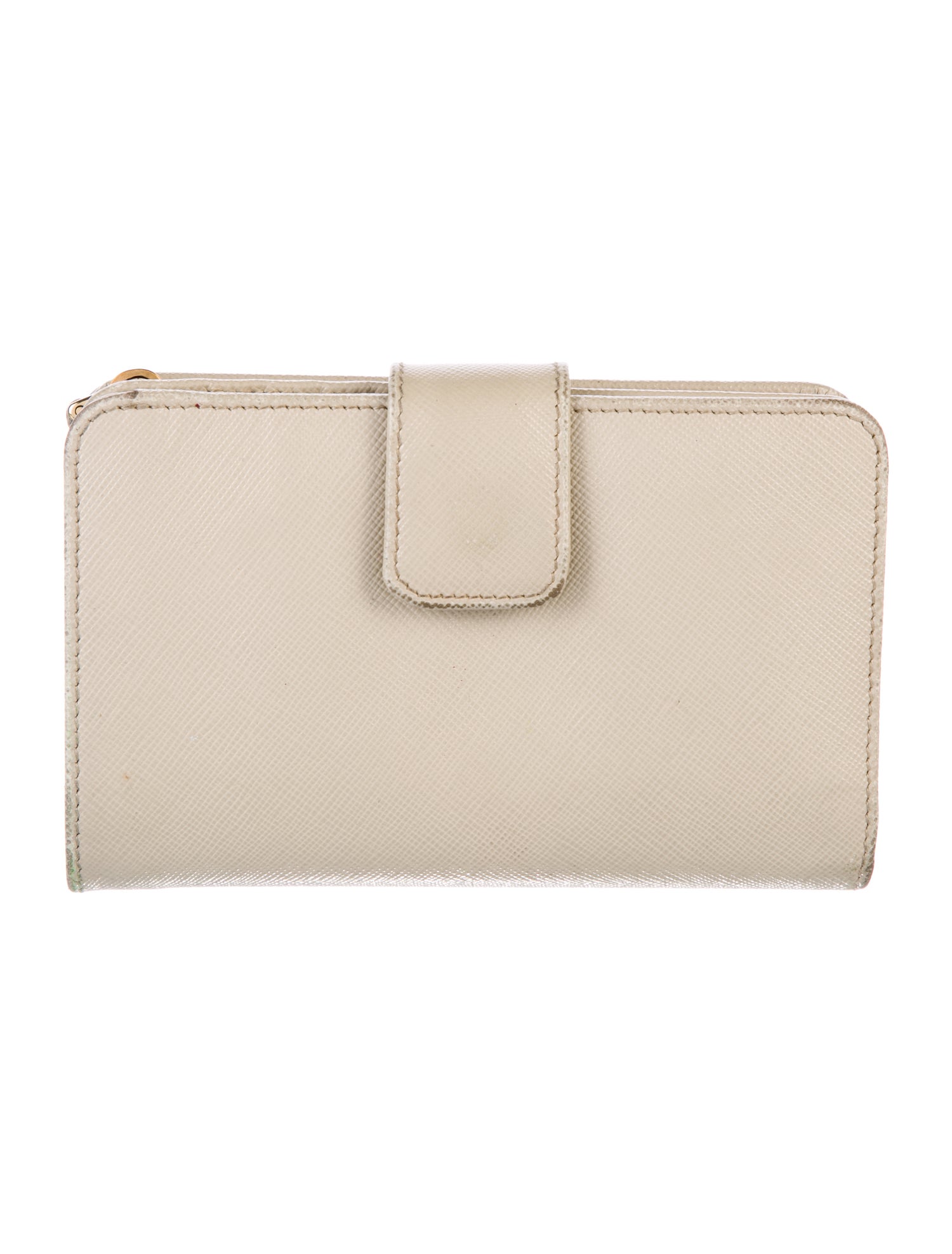 Prada Saffiano Leather Compact Wallet