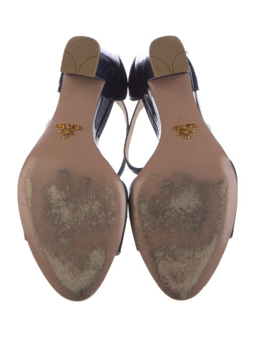 Prada Patent Leather D'Orsay Pumps