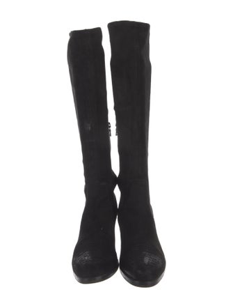 Prada Suede Riding Boots